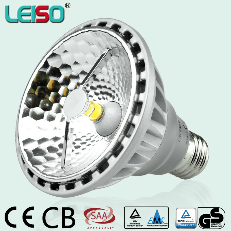960lm PF>0.9 Tuv'gs CE CB ERP 15W LED PAR30